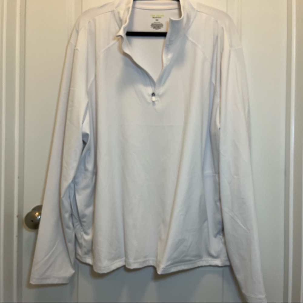 Tek Gear Men's White Long Sleeve Shirt